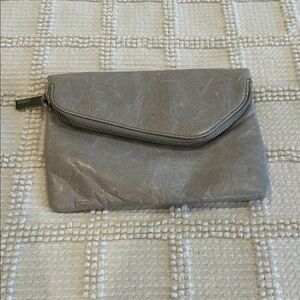Hobo leather clutch